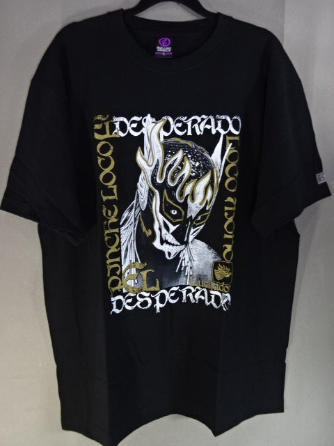 El Desperado× ROLLING CRADLE Collaboration T-Shirt (1) (Black× White)