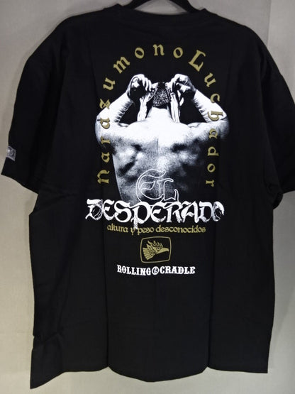 El Desperado× ROLLING CRADLE Collaboration T-Shirt (1) (Black× White)