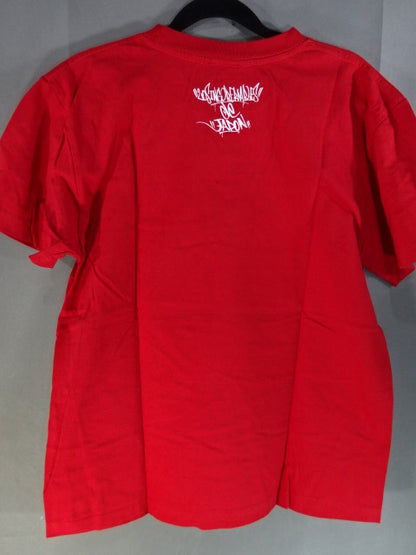 Hiromu Takahashi  "TIMEBOMB GOES BLOOM!" T-shirt (red)