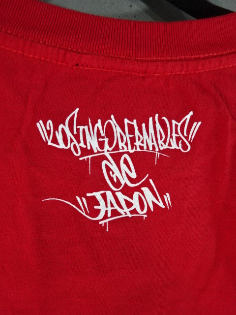 Hiromu Takahashi  "TIMEBOMB GOES BLOOM!" T-shirt (red)