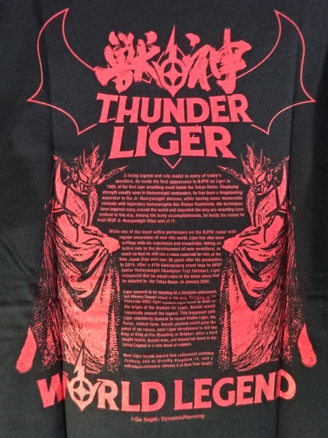 Jushin Thunder Liger  "LIGER THE FINAL" T-Shirt