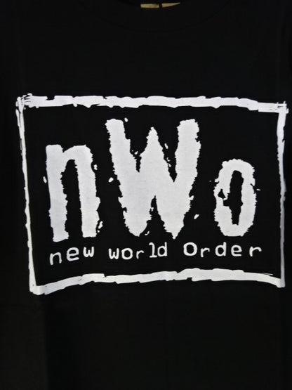 AT×WWE nWo EX T-Shirt (1) (Black)