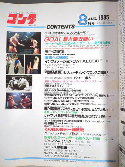 月刊ゴングVol.18 No.8