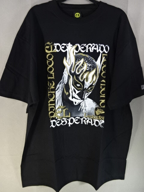 El Desperado× ROLLING CRADLE Collaboration T-Shirt (1) (Black× White)