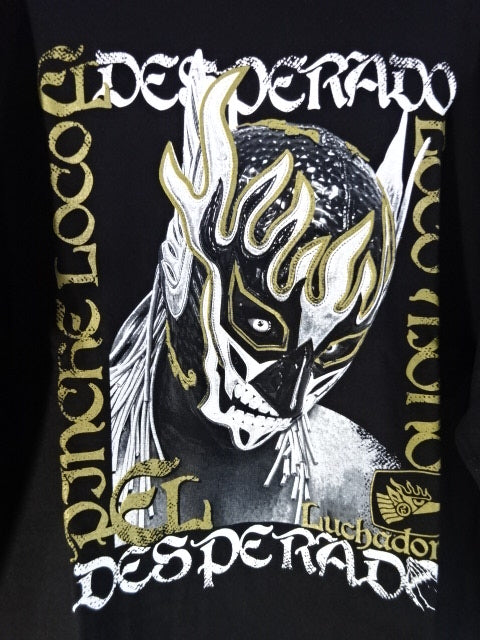 El Desperado× ROLLING CRADLE Collaboration T-Shirt (1) (Black× White)