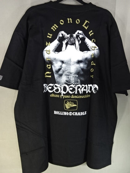 El Desperado× ROLLING CRADLE Collaboration T-Shirt (1) (Black× White)