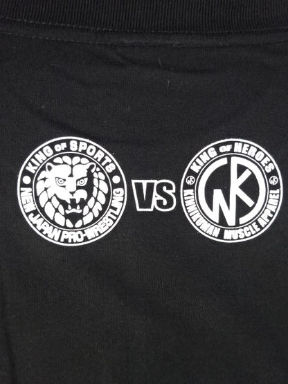 Hiroshi Tanahashi × Robin Mask T-Shirt (Black)