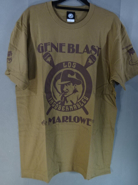 Yota Tsuji × Marlow Collaboration T-Shirt (2) (Brown)