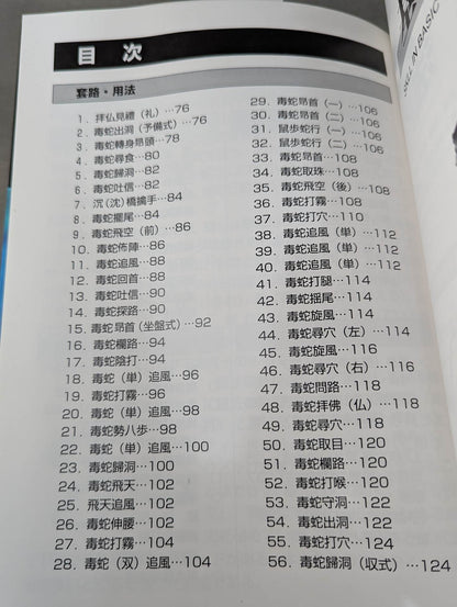 中国拳法 眼鏡王蛇 the king cobra