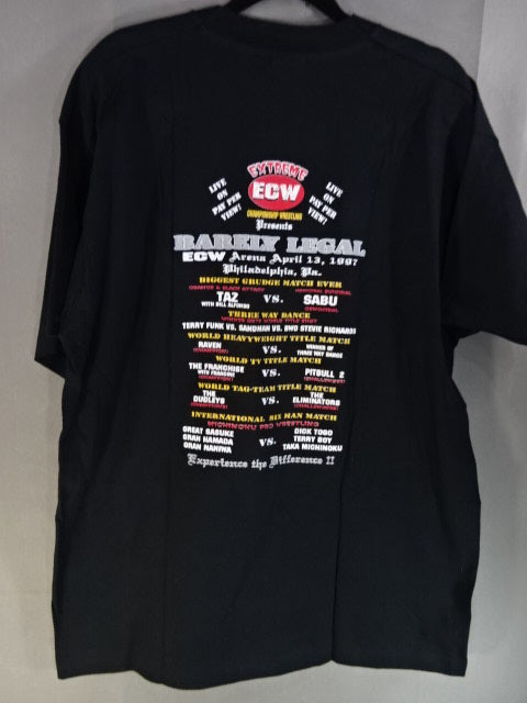 1997.4.13 BARELY LEGAL Tazu vs Sabu T-Shirt