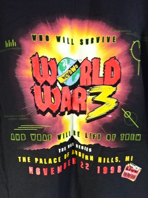 WCW 1998.11.22 WARLD WARS 3 T-Shirt