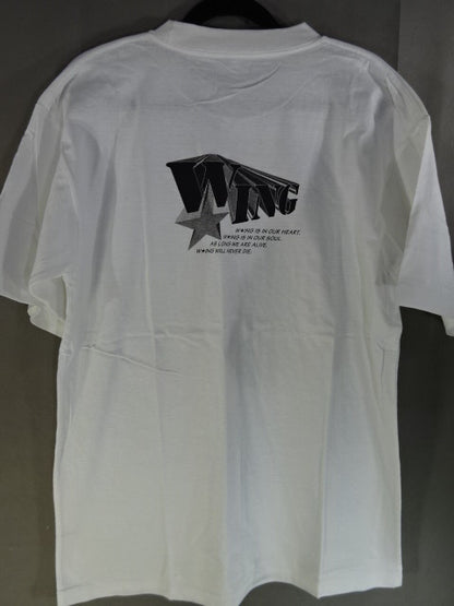 W★ING Logo T-Shirt (1) (White)