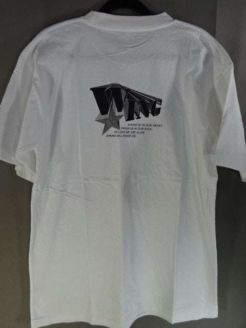 W★ING Logo T-Shirt (1) (White)
