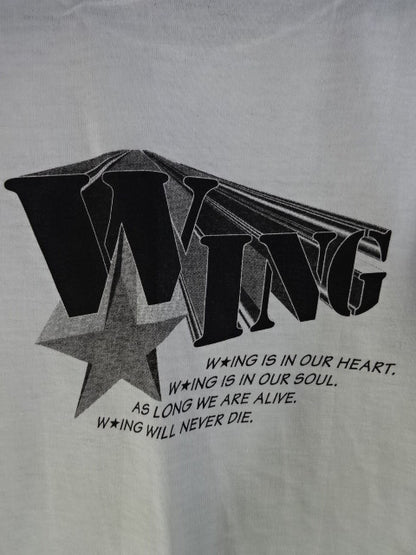 W★ING Logo T-Shirt (1) (White)