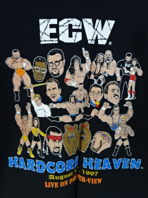 ECW 1997.8.21 HARDCORE HEAVEN T-SHIRTS(1)