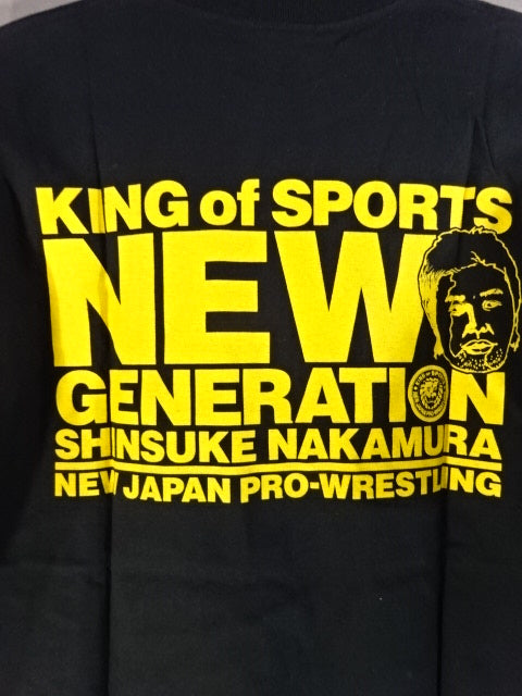 Shinsuke Nakamura  "NEW GENERETION" T-shirt