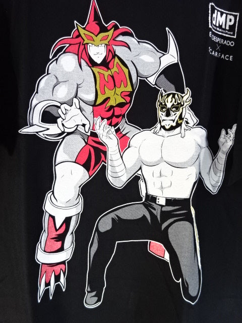 Kinnikuman  Nisei d.M.p Collaboration El Desperado × Scarface T-Shirt