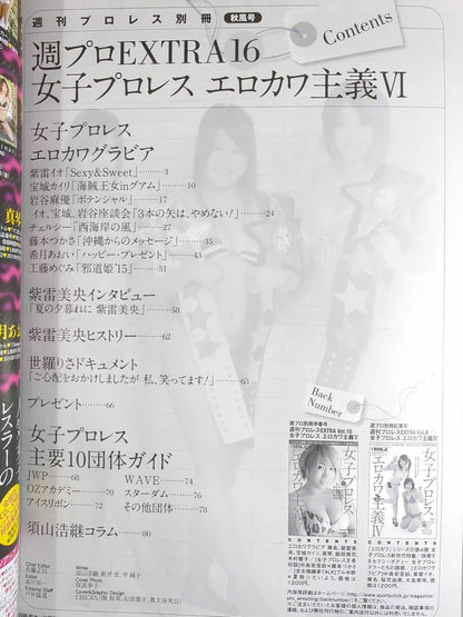 週刊プロレス別冊122「女子プロレス エロカワ主義Ⅵ」
