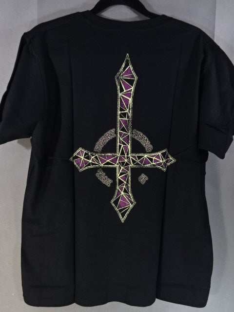 EVIL "INVERTED CROSS" T-SHIRT