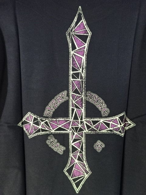 EVIL "INVERTED CROSS" T-SHIRT