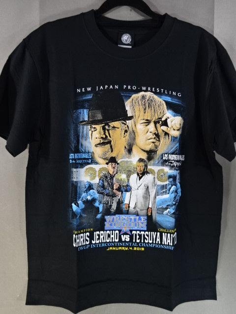 WK13 Chris Jericho  vs Tetsuya Naito Picture T-Shirt