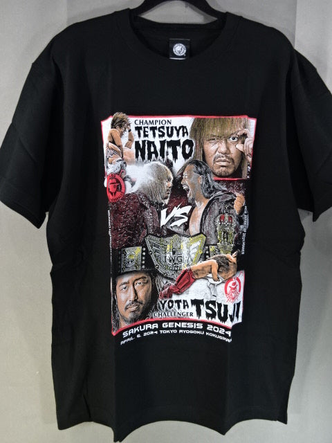 SG24 Tetsuya Naito vs Yota Tsuji  Match Commemorative T-Shirt