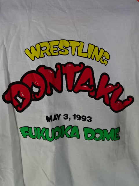 Wrestling  DONTAKU MAY 3,1993 FUKUOKA DOME Raglan T-Shirt (Type B)