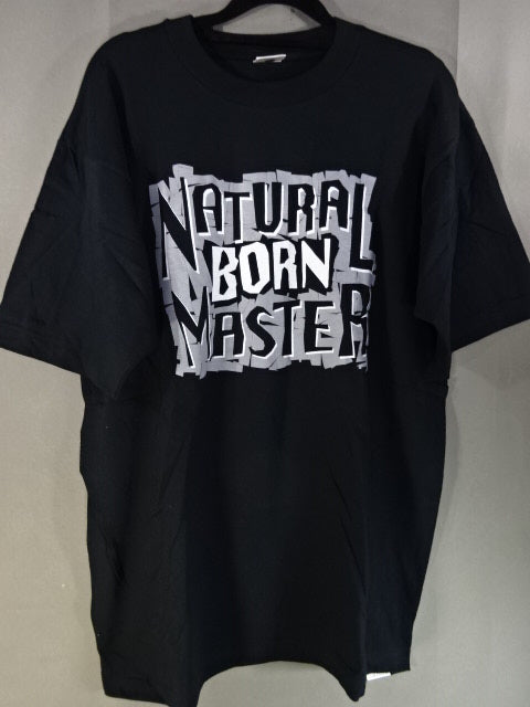 武藤敬司「NATURAL BORN MASTER」Tシャツ①(ブラック) – 闘道館