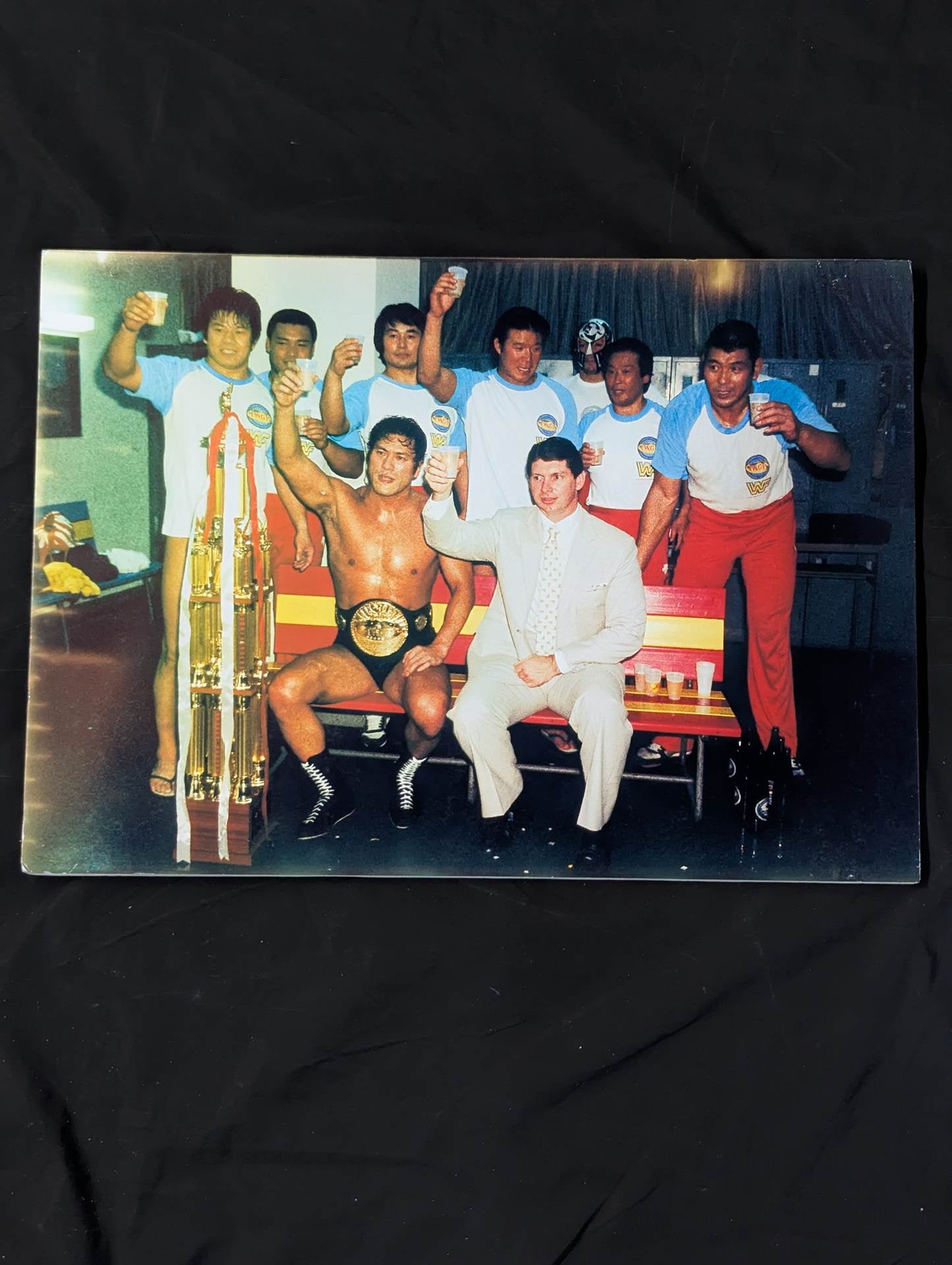 ★IWGP & WWF Champion Series ★ Inoki & McMahon Photo Panel