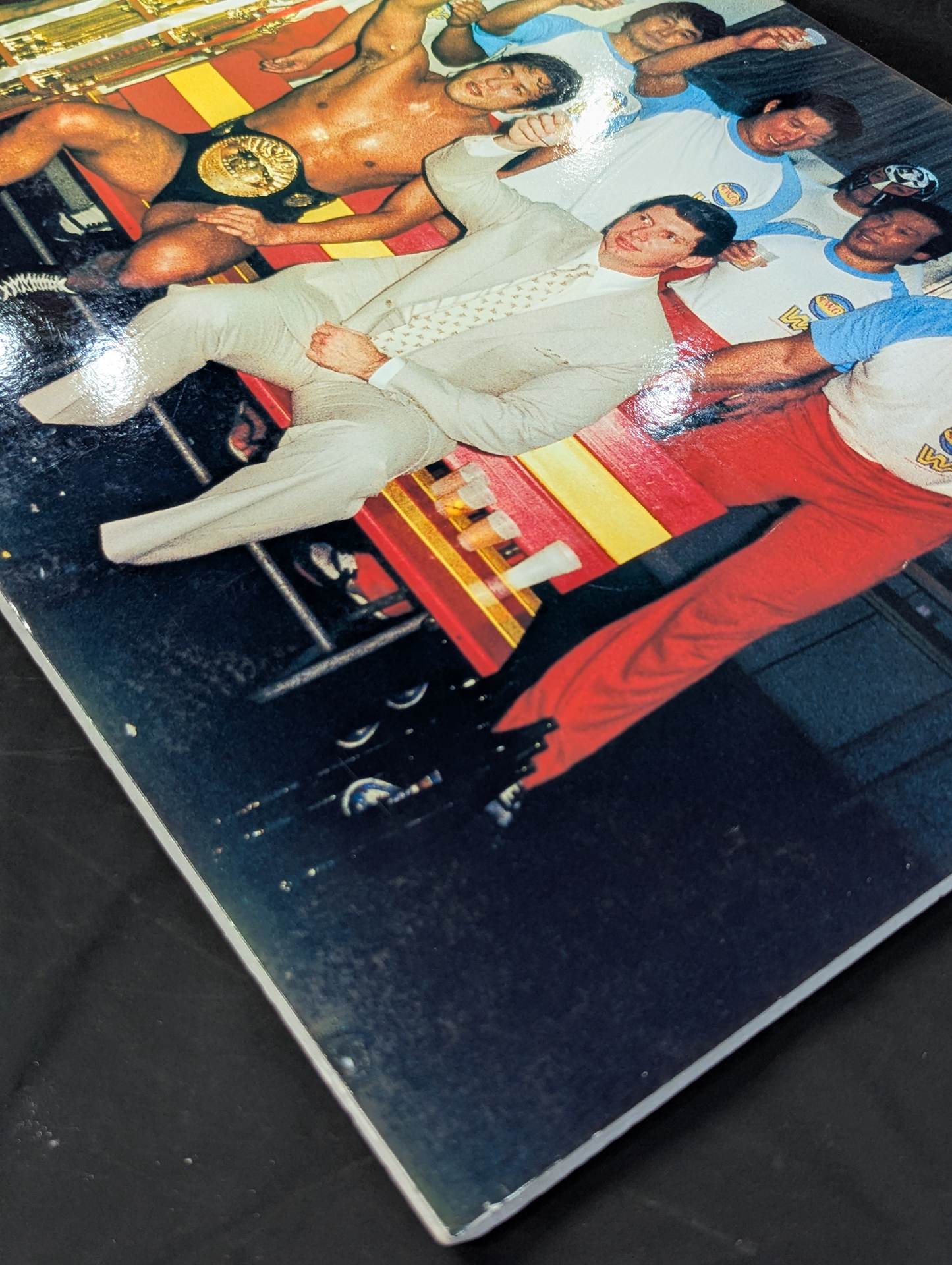 ★IWGP & WWF Champion Series ★ Inoki & McMahon Photo Panel