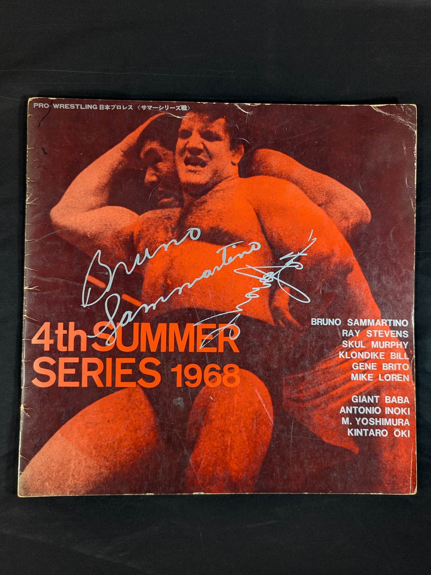 【Yamaha Bros. hand signed autograph】★BI Cannon Intertag Team Match ★ 68 4th Summer Series (First Half)