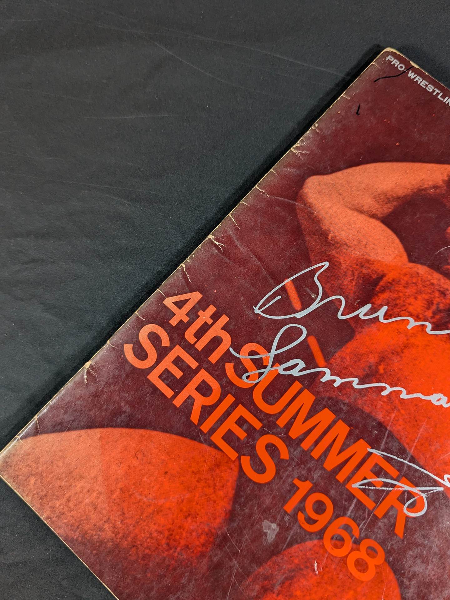 ヤマハ・ブラザーズ 直筆サイン入り】☆BI砲 インタータッグ戦☆ 68第4