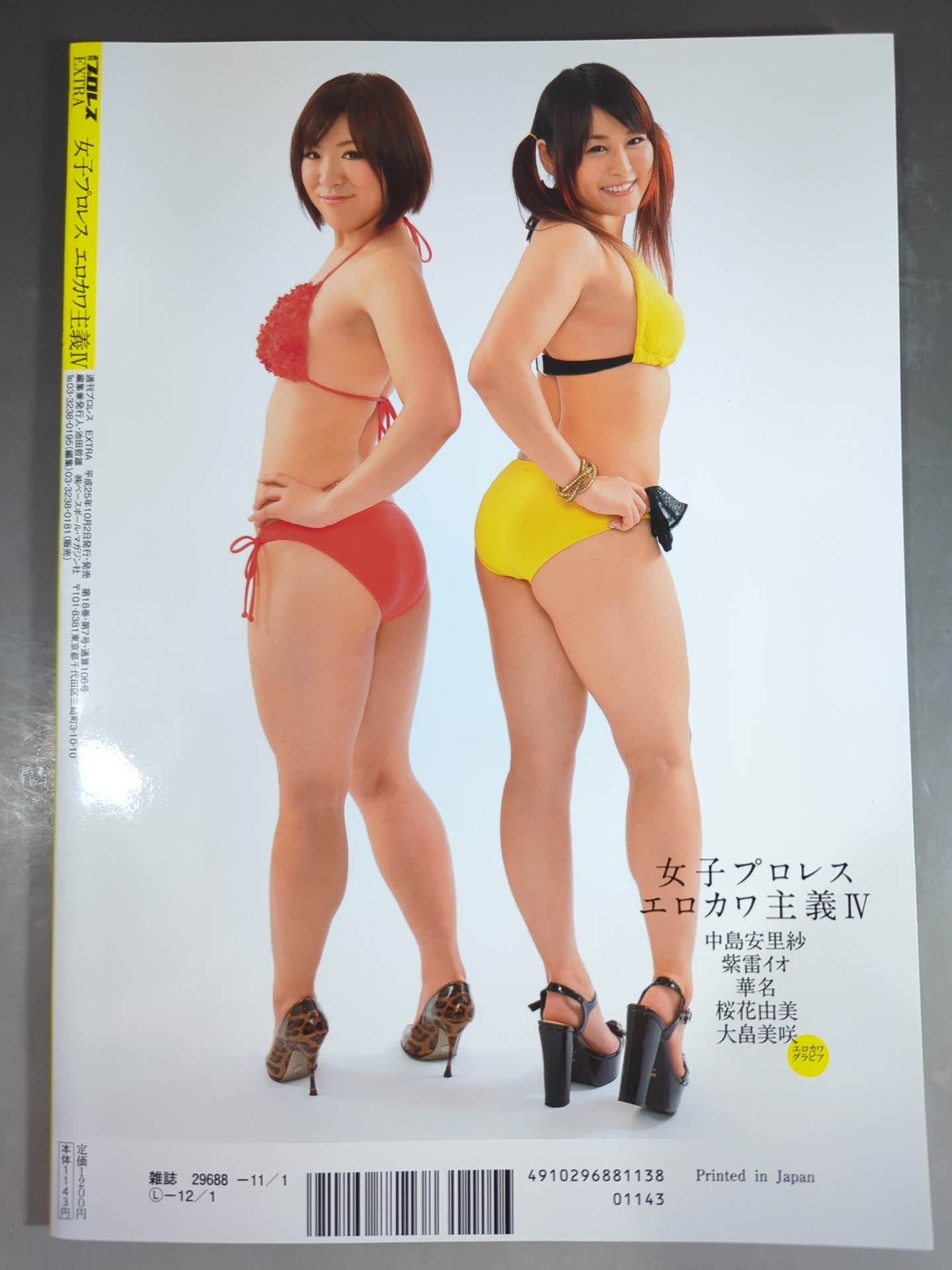 週刊プロレス別冊106「女子プロレス エロカワ主義Ⅳ」