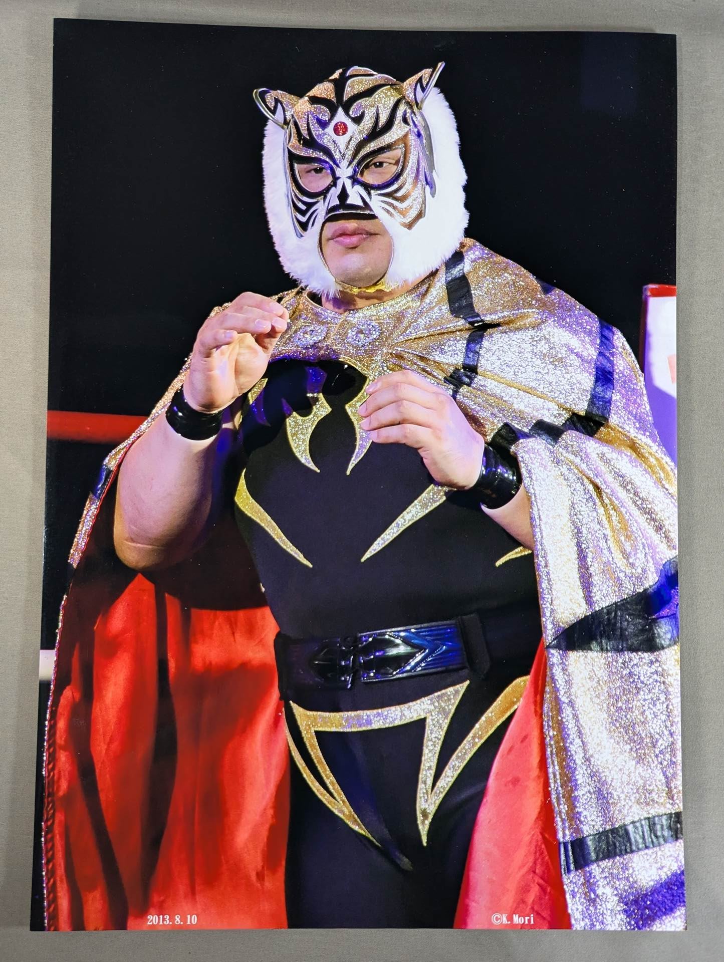 First Tiger Mask Large format photo set of 2