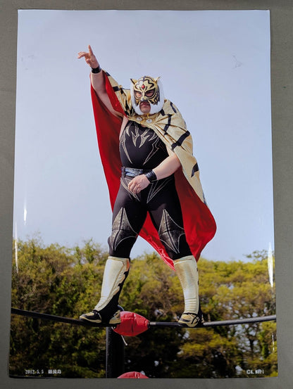 First Tiger Mask Large format photo set of 2