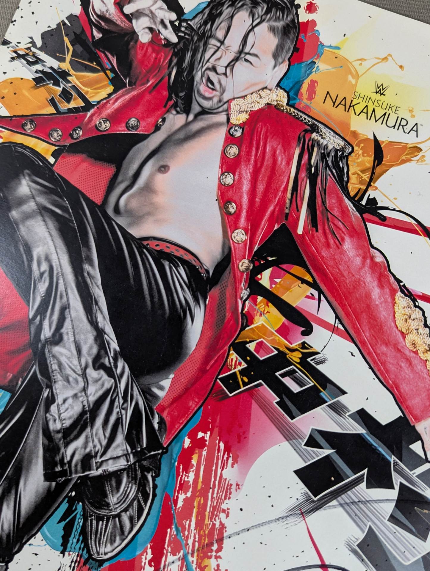 中邑真輔 直筆サイン入りオフィシャル大判ポートレート(A-5) – 闘道館