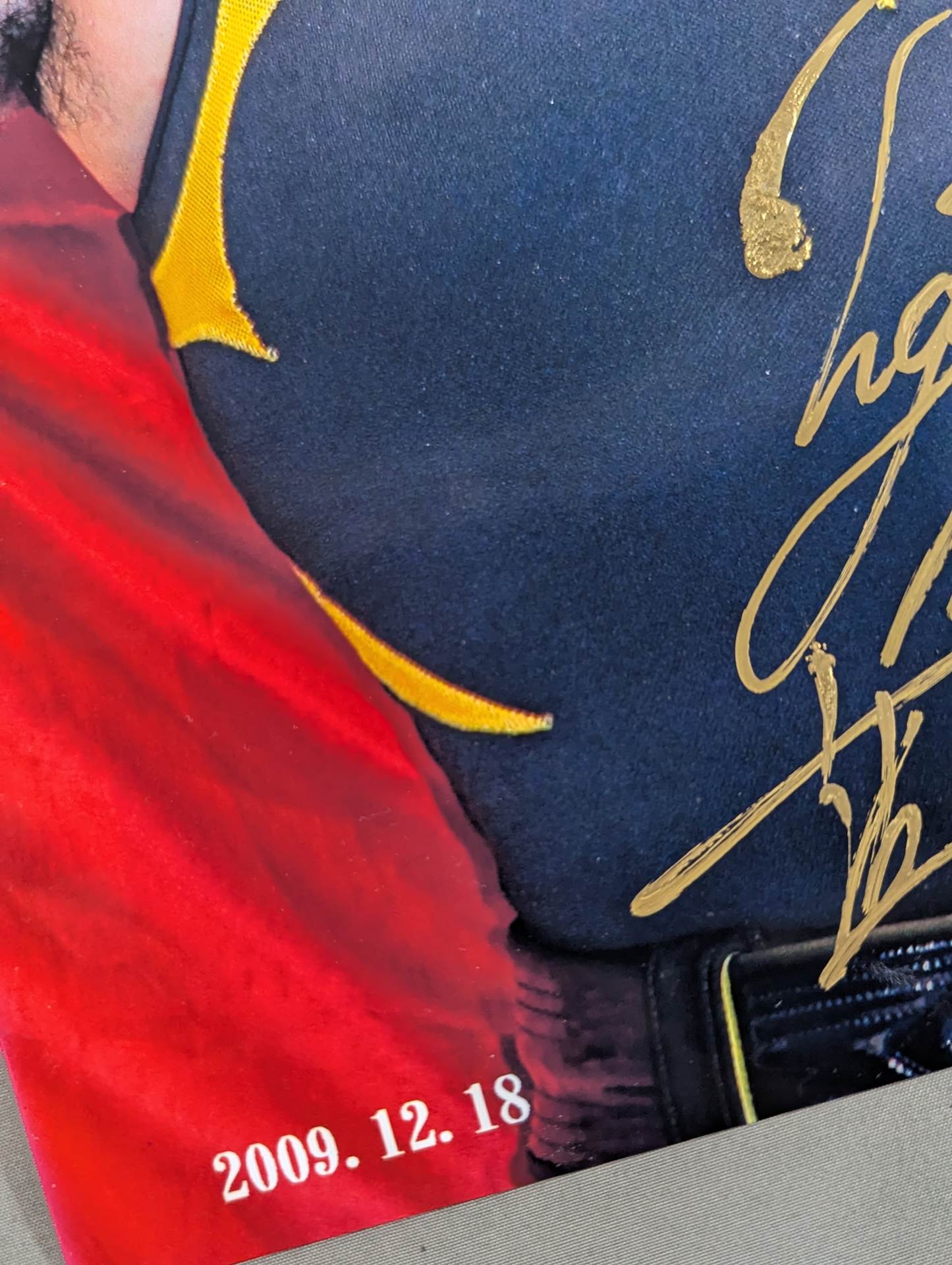 The first Tiger Mask hand signed autograph  large format Photo (1)