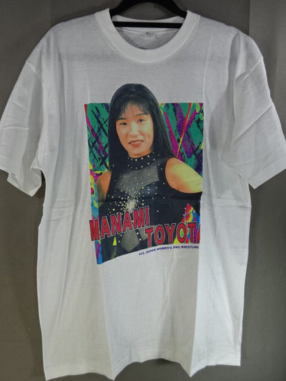Manami Toyota  Picture T-Shirt (1) (White)