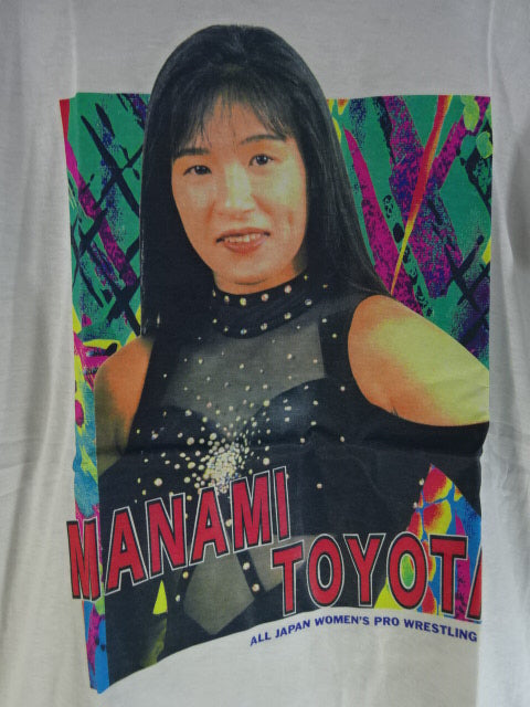 Manami Toyota  Picture T-Shirt (1) (White)