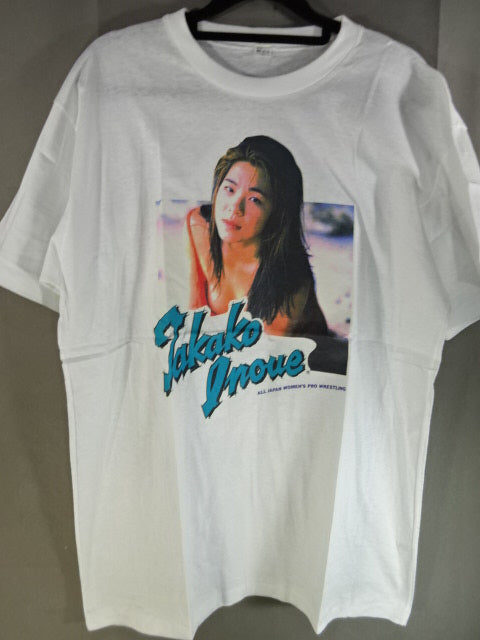 Takako Inoue Picture T-Shirt (2) (White)