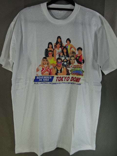 BIG EGG Wrestling  UNIVERSE Dream Super Woman War 1994.11.20 Tokyo Dome Picture T-Shirt