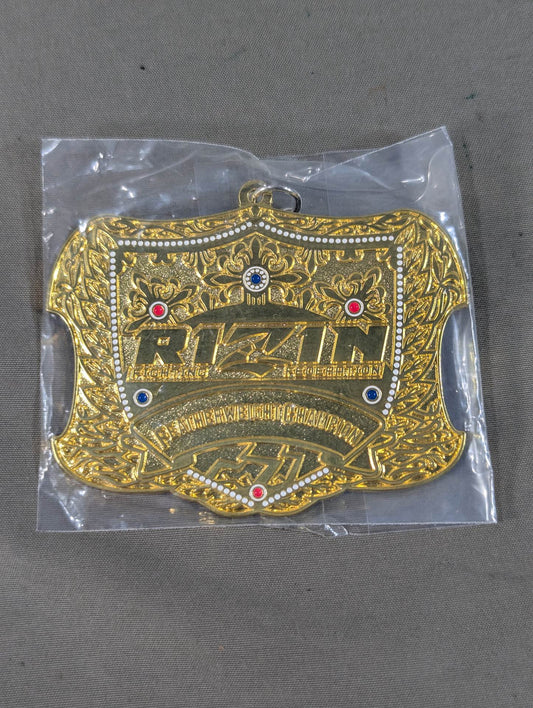RIZIN Featherweight Champion Belt Metal Charm (Ichiban Lottery)