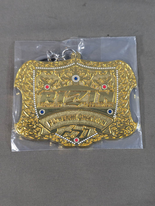 RIZIN Flyweight Champion Belt Metal Charm (Ichiban Lottery)