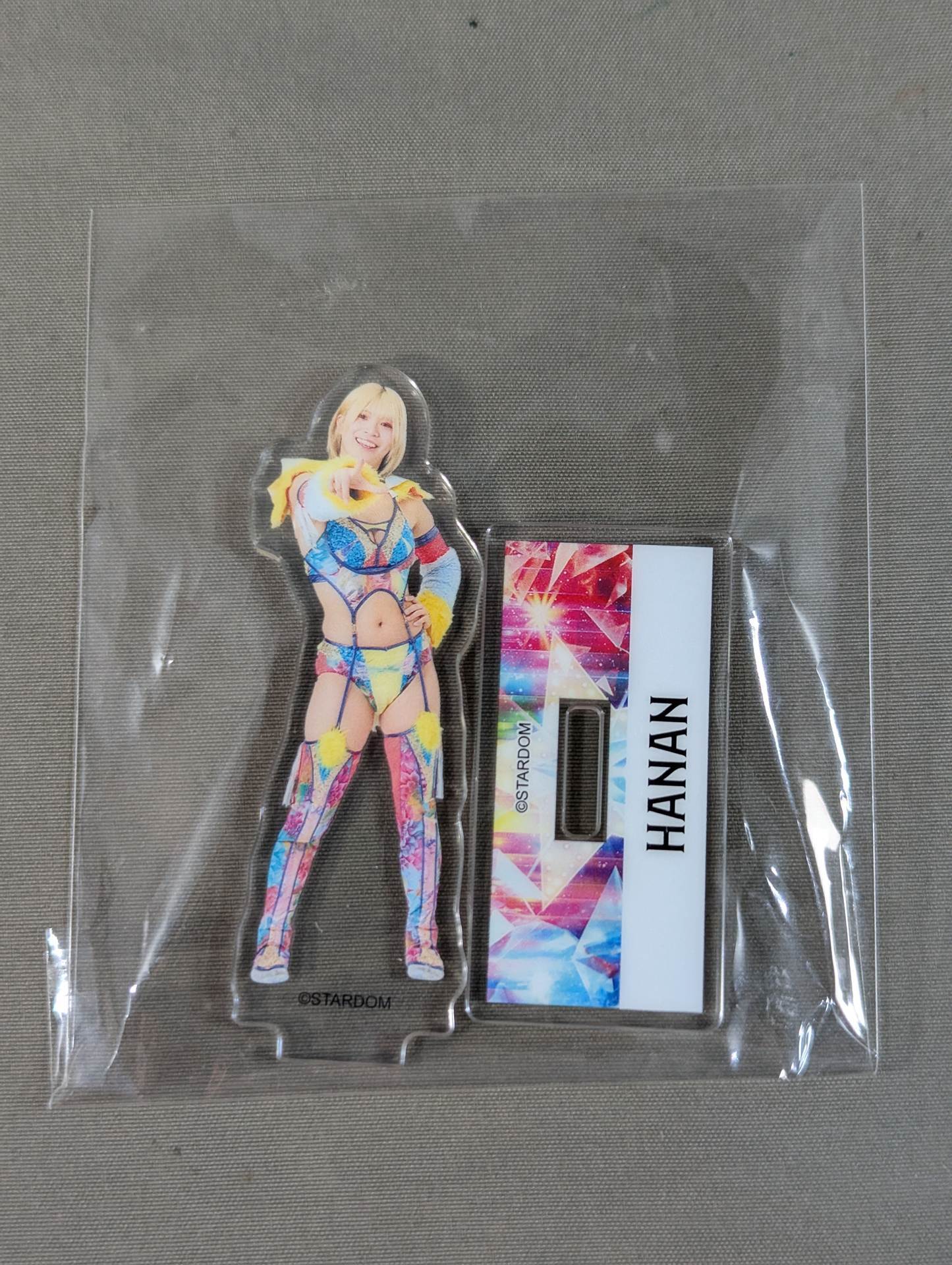 羽南 ミニアクリルスタンド① WORLD WONDER RING STARDOMくじ(2025/PART2)