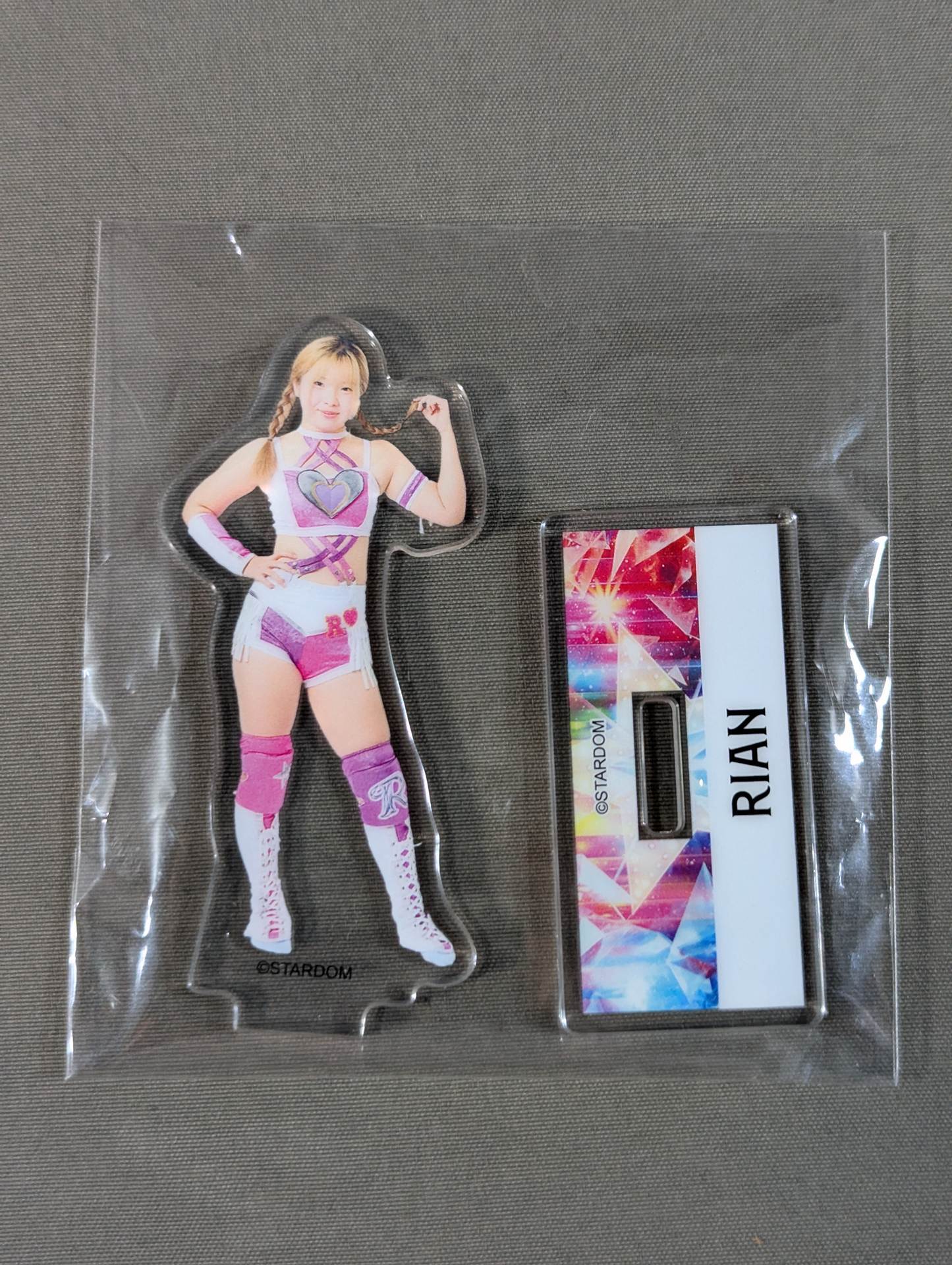 RIAN  Mini Acrylic Stand WORLD WONDER RING STARDOM Lottery (2025/PART2)