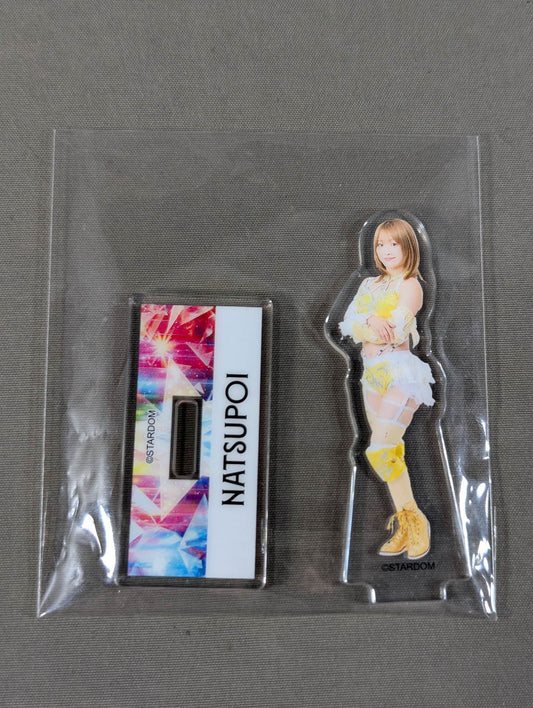 NATSUPOI  Mini Acrylic Stand (2) WORLD WONDER RING STARDOM Lottery (2025/PART2)