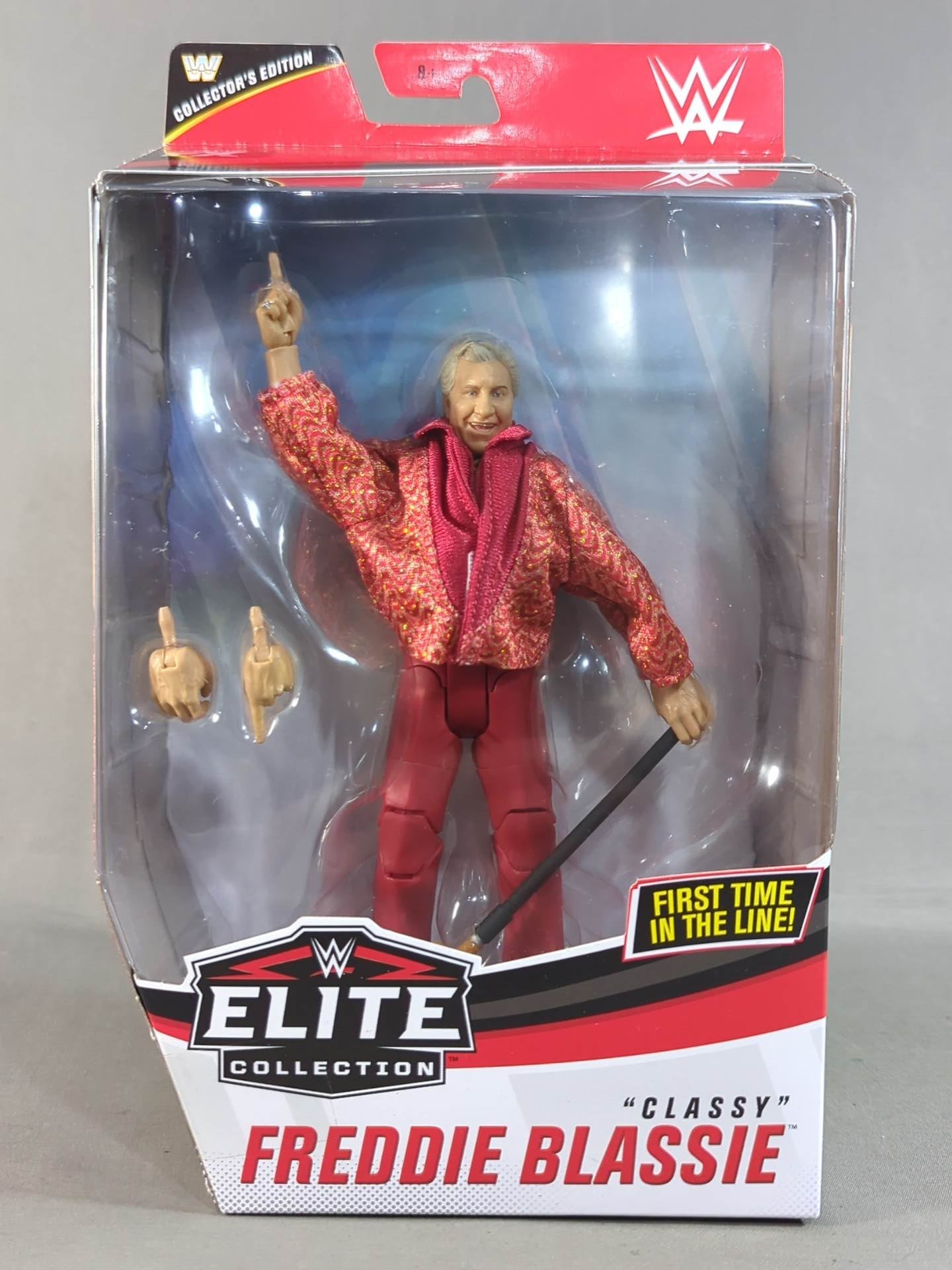 Fred Blassie  (red jacket)