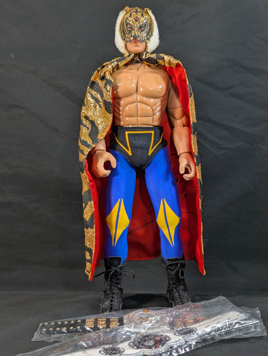 【直筆サイン入り】初代タイガーマスク アクションドール ((WWF&NWA.Jr))