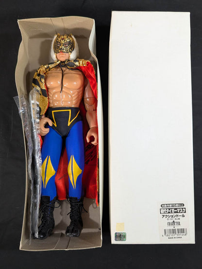 【直筆サイン入り】初代タイガーマスク アクションドール ((WWF&NWA.Jr))