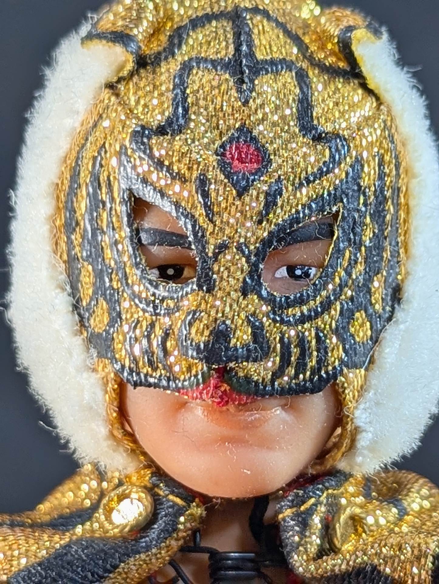 【直筆サイン入り】初代タイガーマスク アクションドール ((WWF&NWA.Jr))